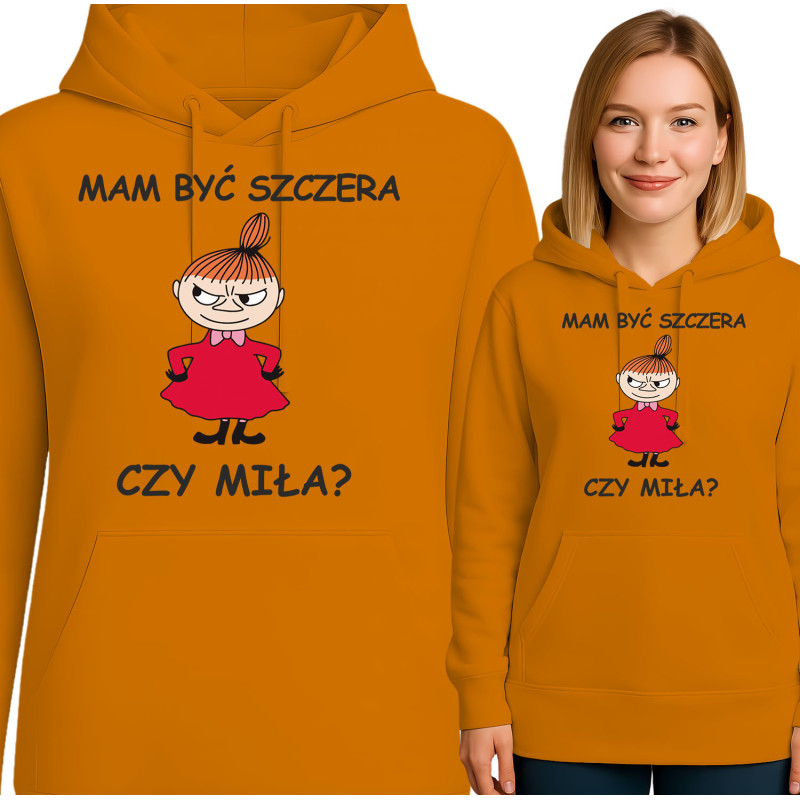 Bluza damska 'Szczera czy Miła?'