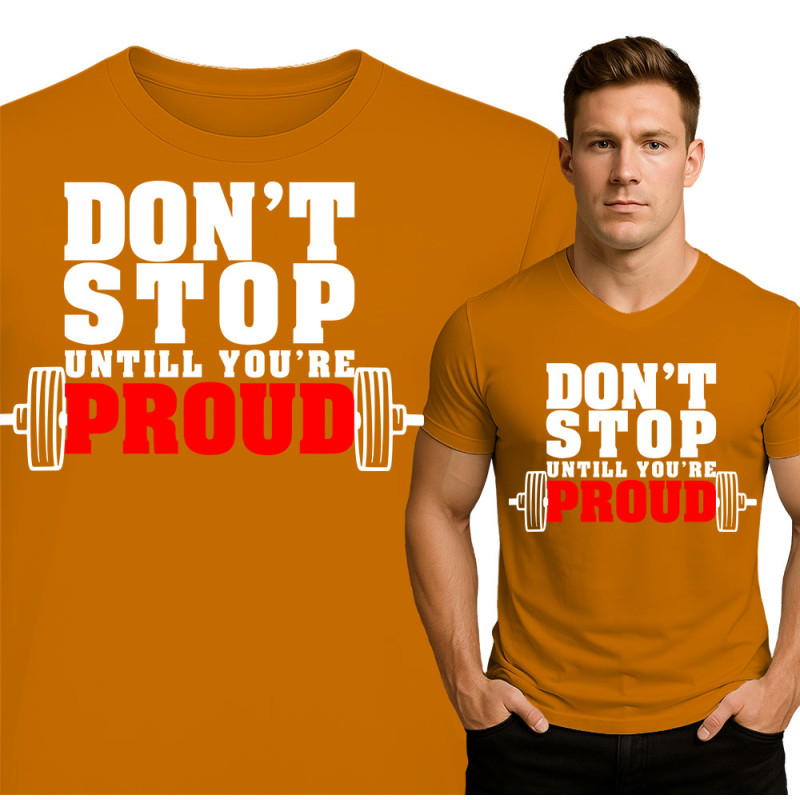Motiverende Gym T-shirt