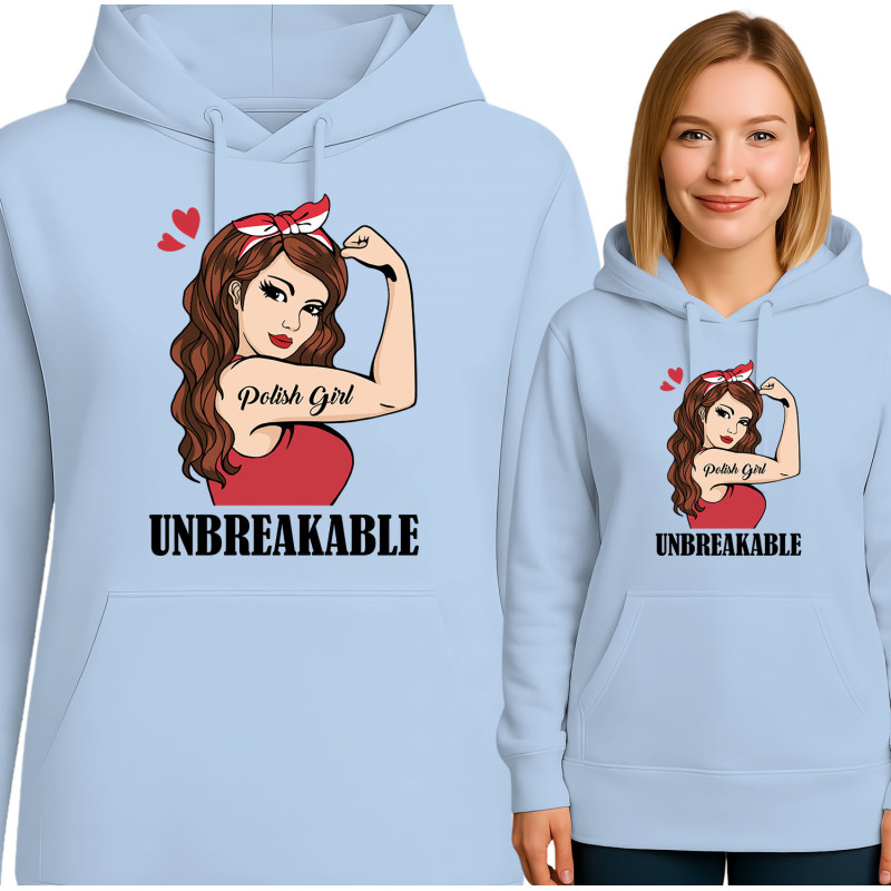 Onbreekbare Poolse Meisjes Hoodie
