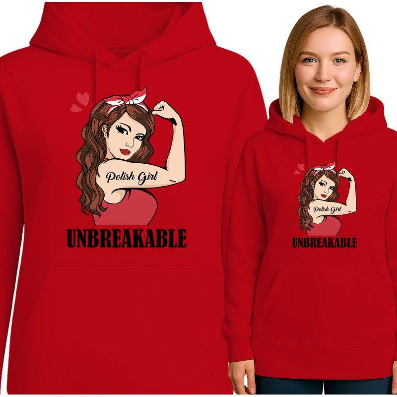 Onbreekbare Poolse Meisjes Hoodie