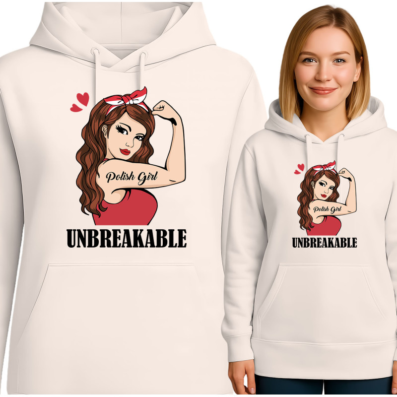 Onbreekbare Poolse Meisjes Hoodie