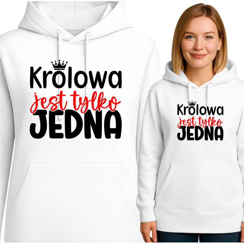 Bluza damska 'Krolowa jest tylko JEDNA'
