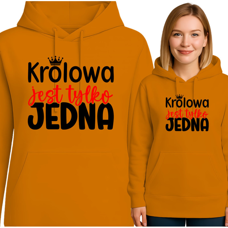 Bluza damska 'Krolowa jest tylko JEDNA'