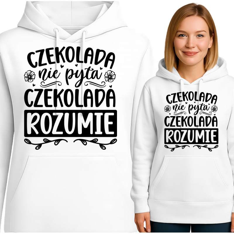 Charmante Chocolade Sweatshirt