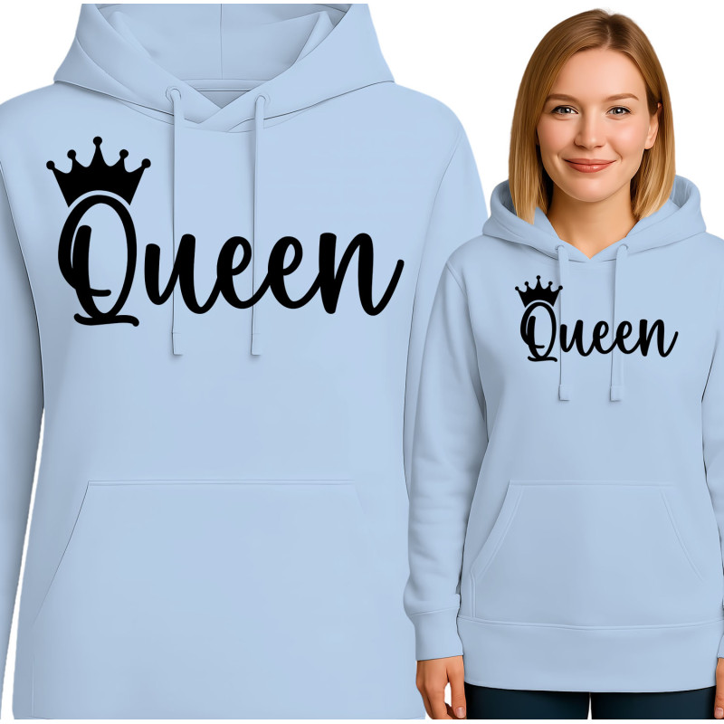 Queen Hoodie - Omarm je Koninklijke Kant