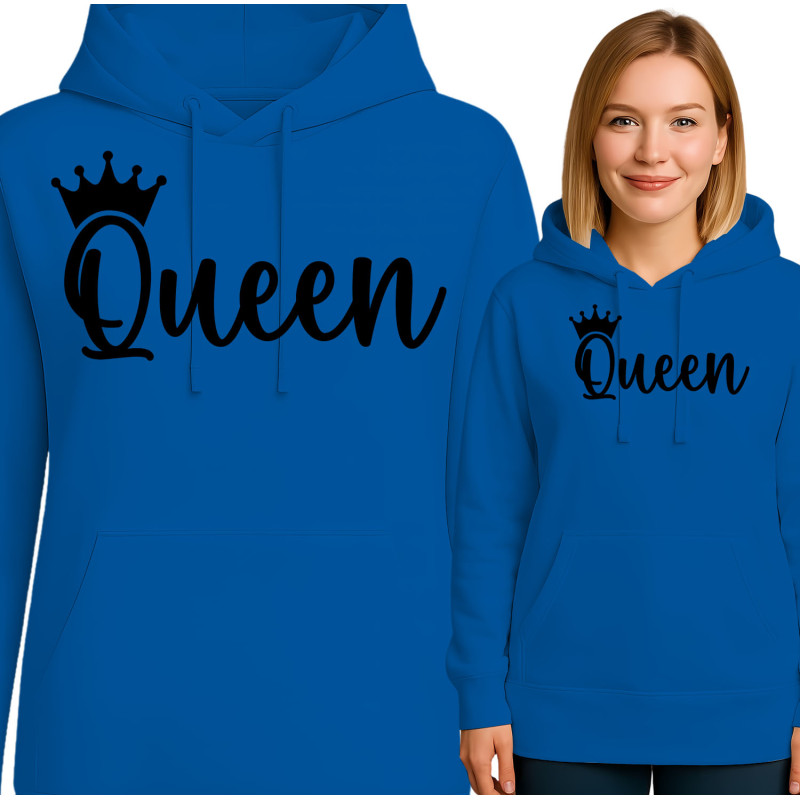 Queen Hoodie - Omarm je Koninklijke Kant