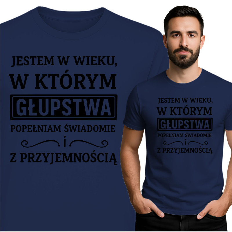 Grappige Leeftijdsquote T-Shirt