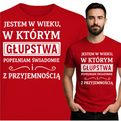 czerwony