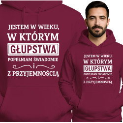 burgundowy