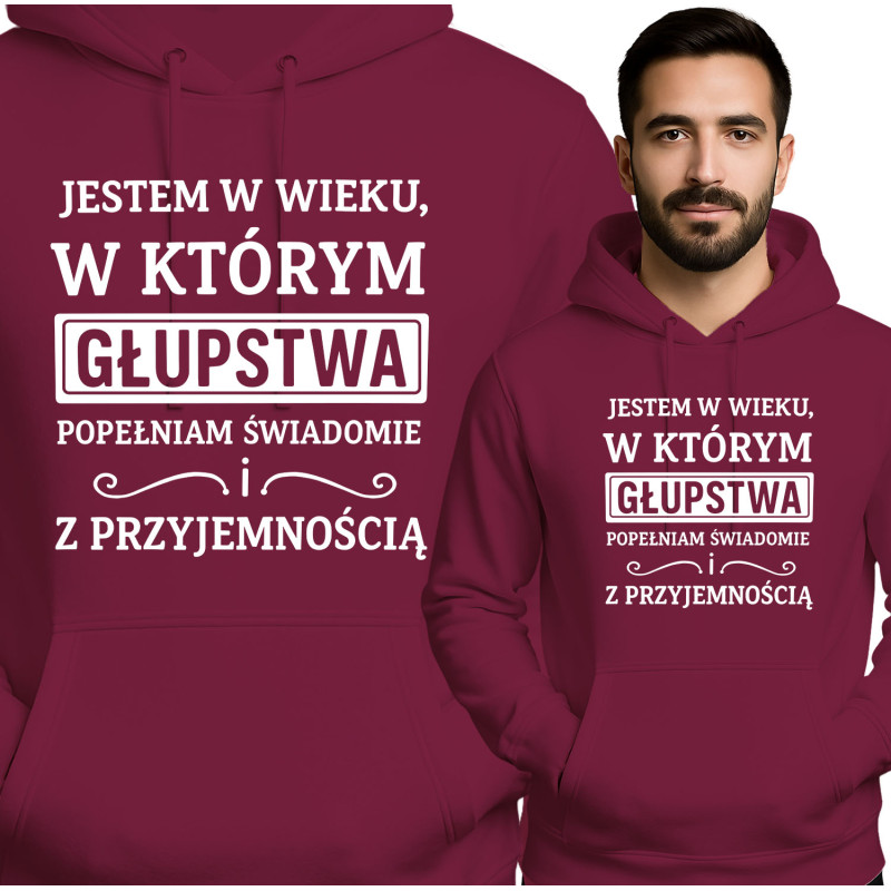 burgundowy