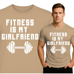 Fitness is Mijn Vriendin T-Shirt