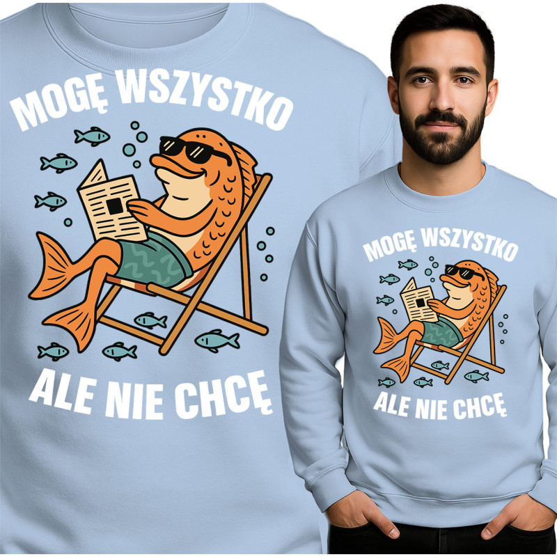 Comfortabele Vis-Thema Sweater