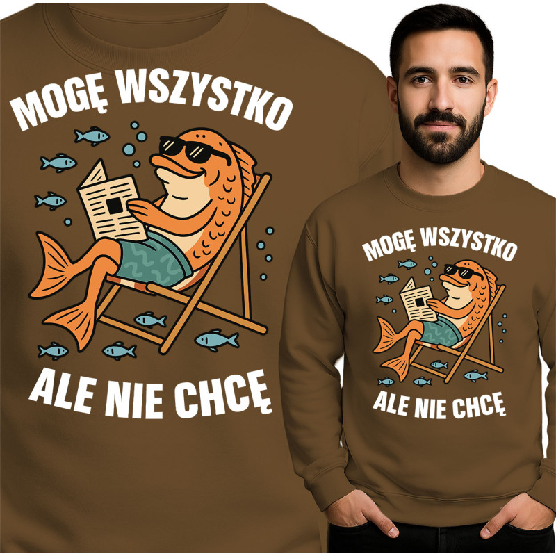 Comfortabele Vis-Thema Sweater