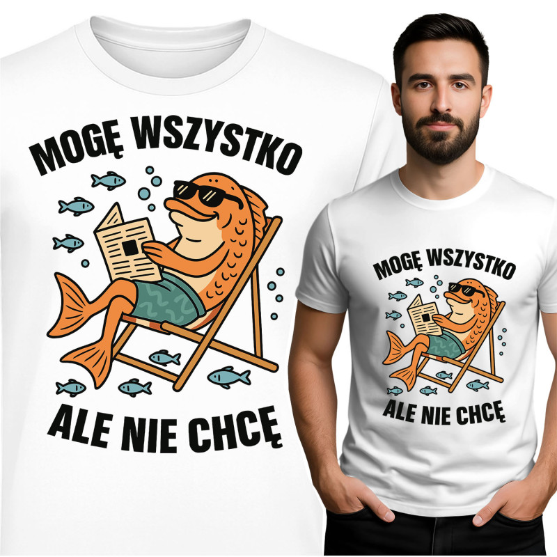 Ontspannen Vis Graphic T-Shirt