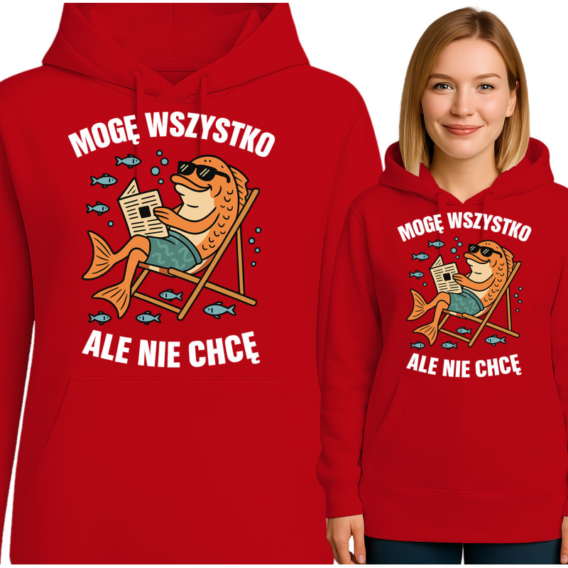 Bluza damska 'Mogę wszystko, ale nie chcę'