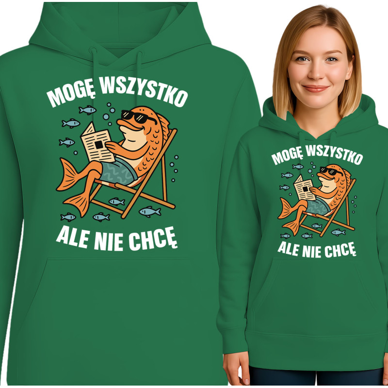 Bluza damska 'Mogę wszystko, ale nie chcę'
