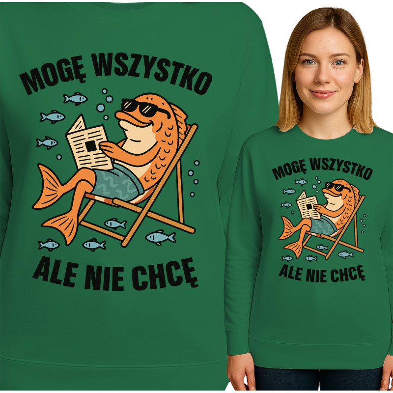 Bluza damska 'Mogę wszystko, ale nie chcę'