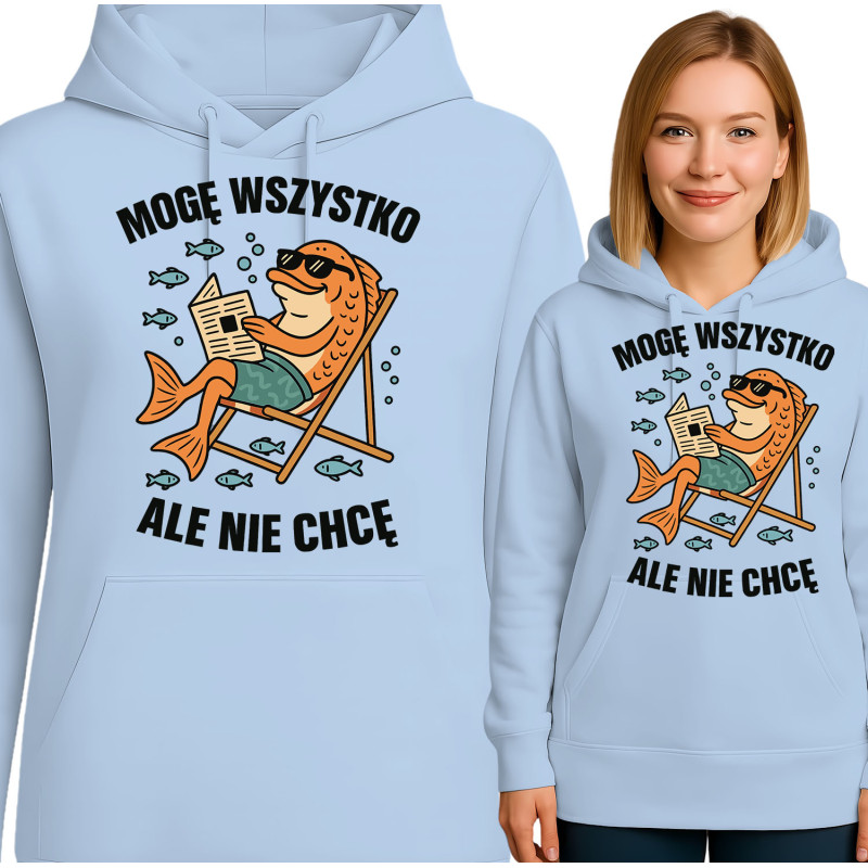 Bluza damska 'Mogę wszystko, ale nie chcę'