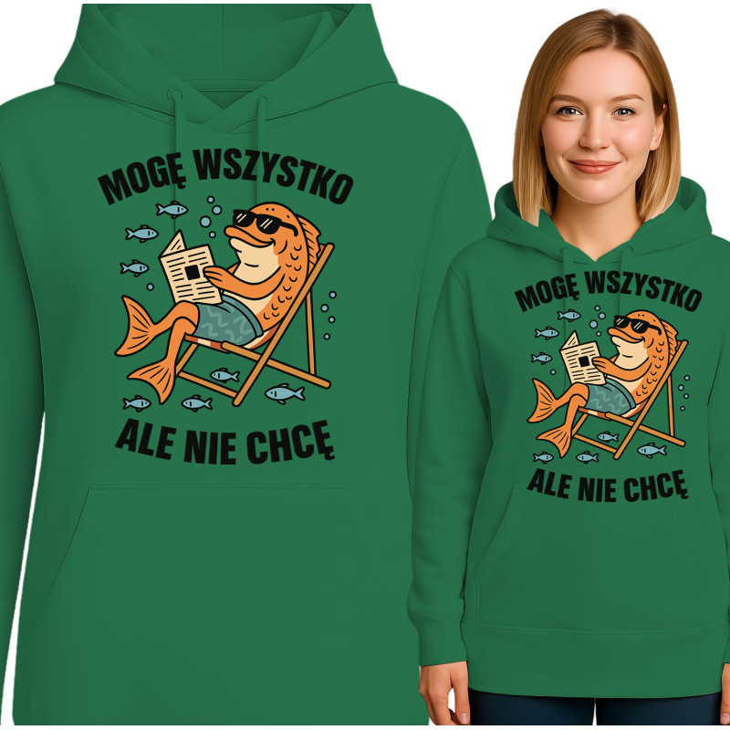 Bluza damska 'Mogę wszystko, ale nie chcę'