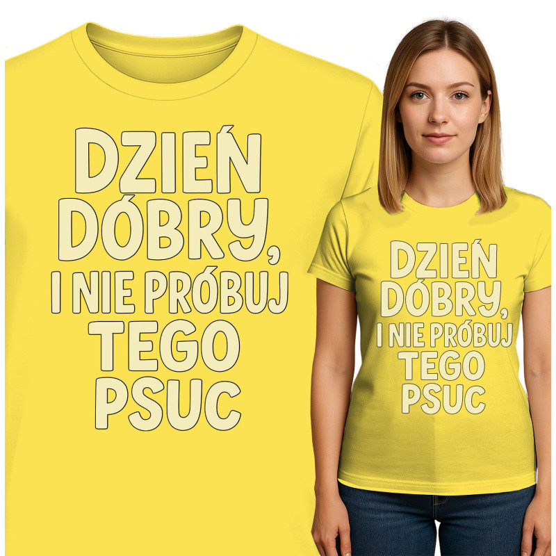 żółty