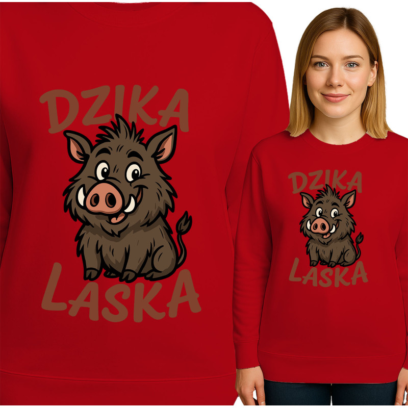 Bluza damska 'DZIKA LASKA'
