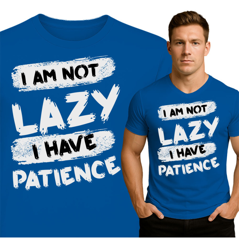 Uniek Fitness T-Shirt - Ik Ben Niet Lui