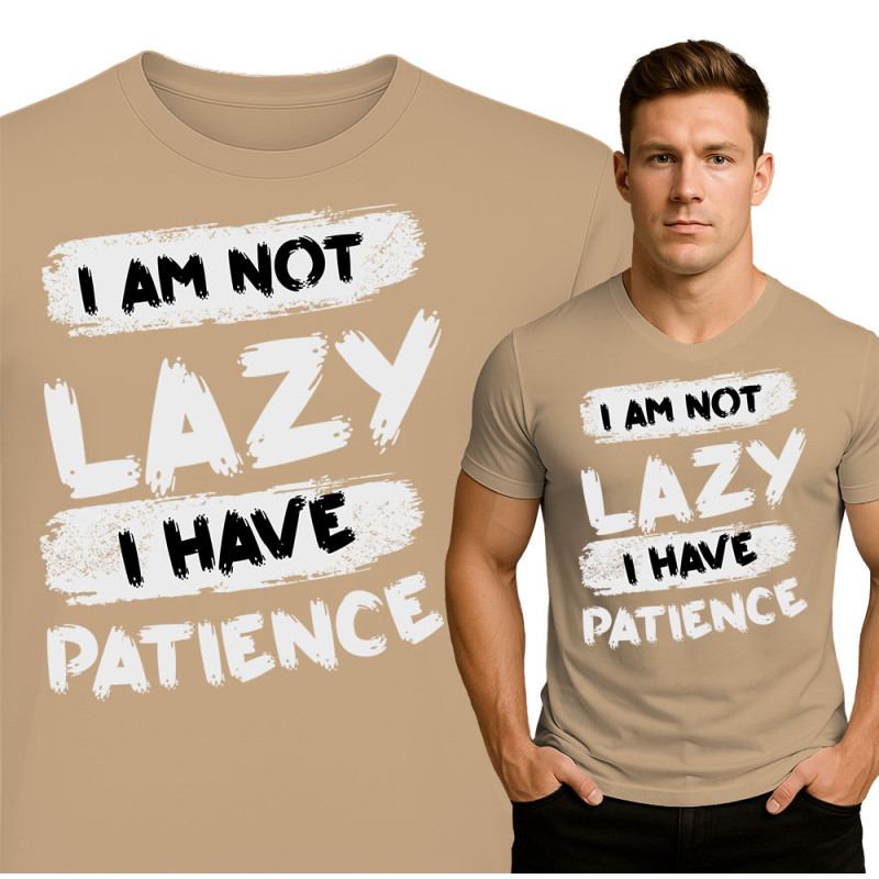 Uniek Fitness T-Shirt - Ik Ben Niet Lui