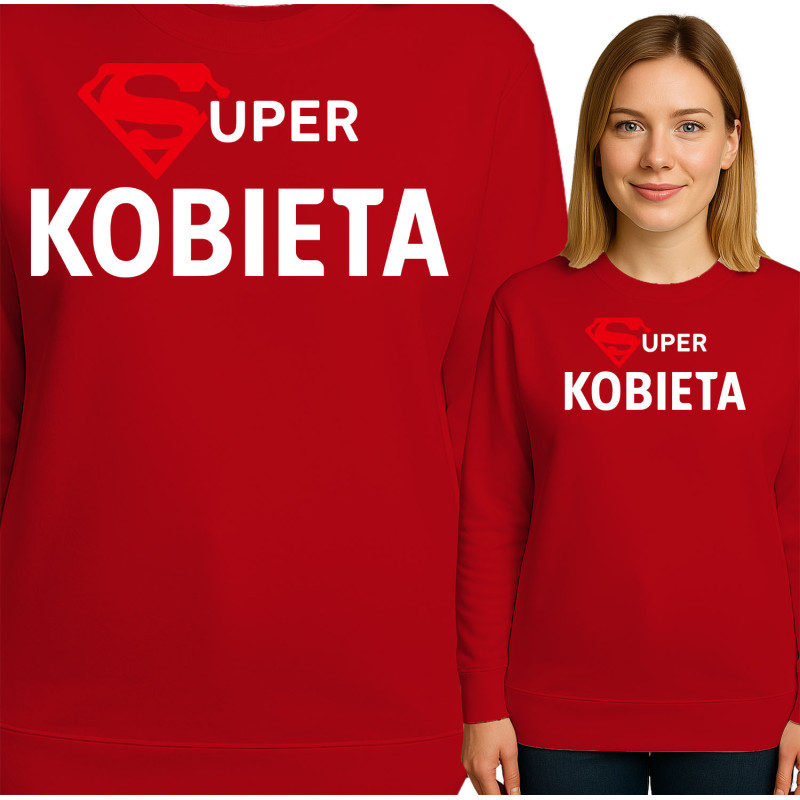 Bluza damska 'Super Kobieta'