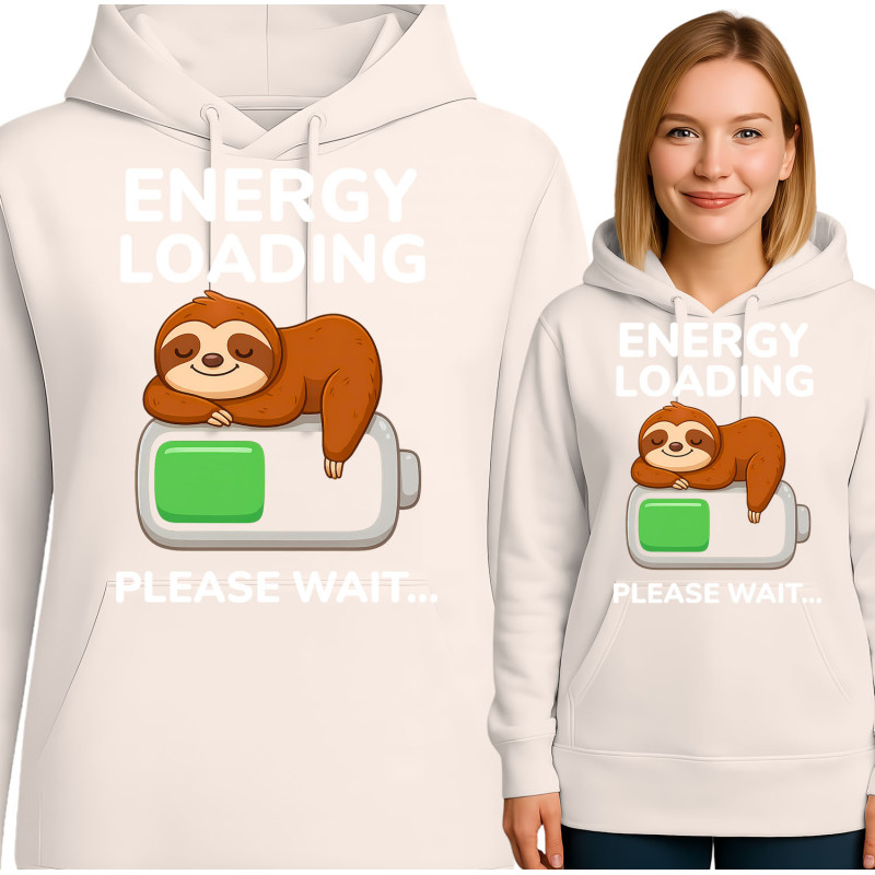 Bluza damska 'ENERGY LOADING PLEASE WAIT...'