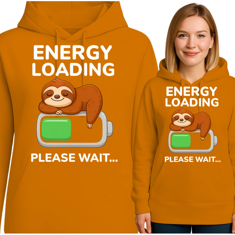 Bluza damska 'ENERGY LOADING PLEASE WAIT...'