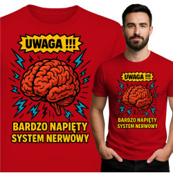 czerwony