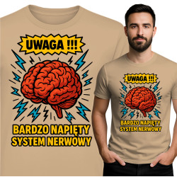 Koszulka męska  'UWAGA!!!!...