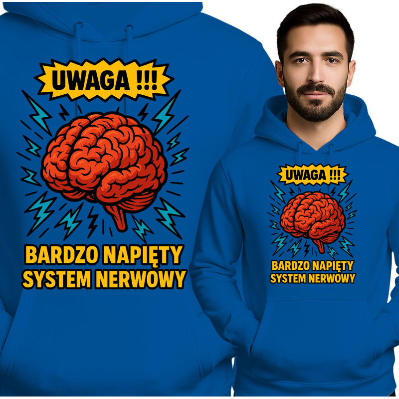 Waarschuwing Hoodie voor Stressvermindering
