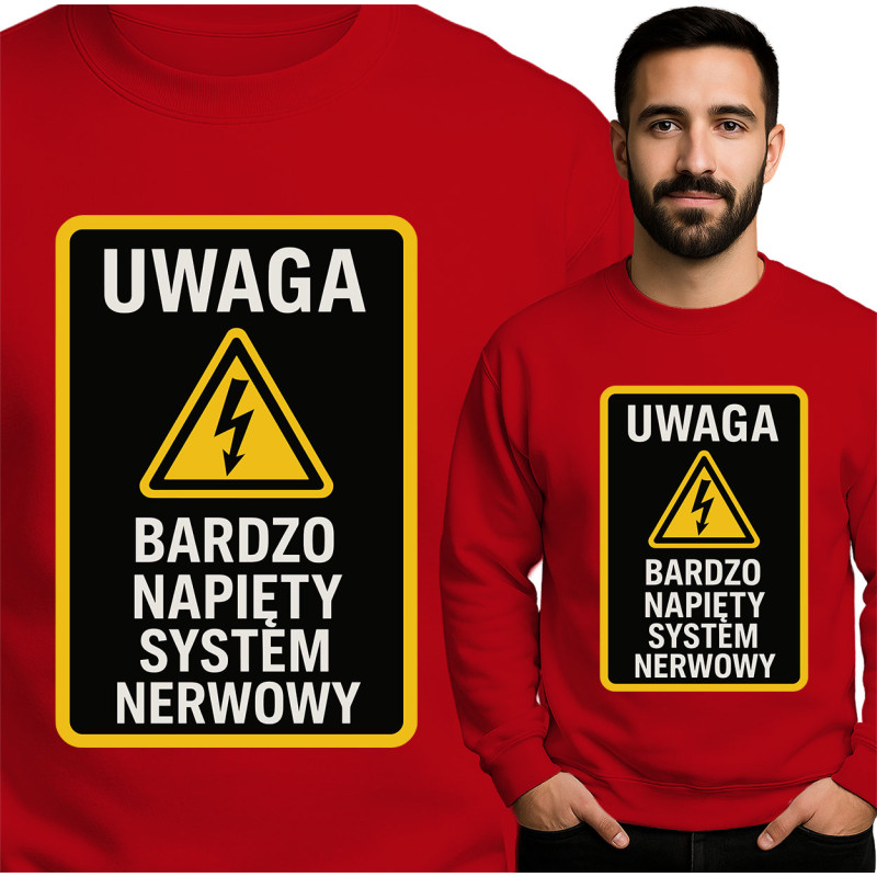 Waarschuwings Sweater - Hoogspanning