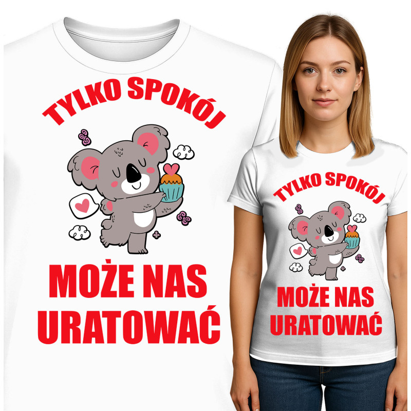 Schattig Koala T-shirt - Blijf Kalm