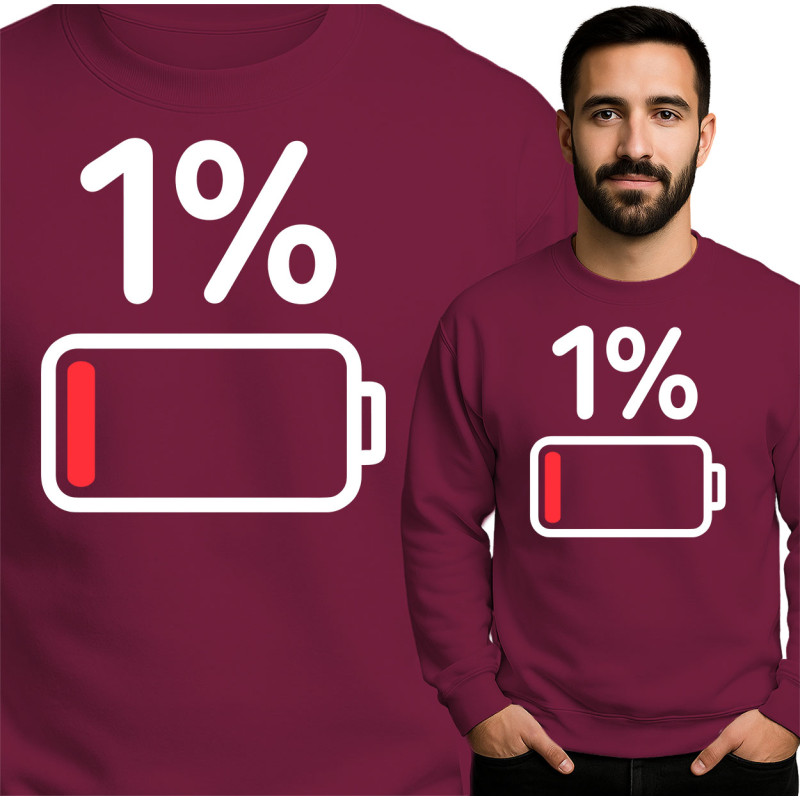 1% Battery Sweatshirt