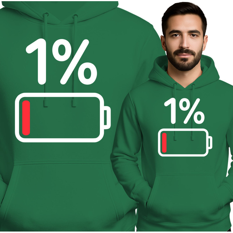 Grappige Batterij Hoodie