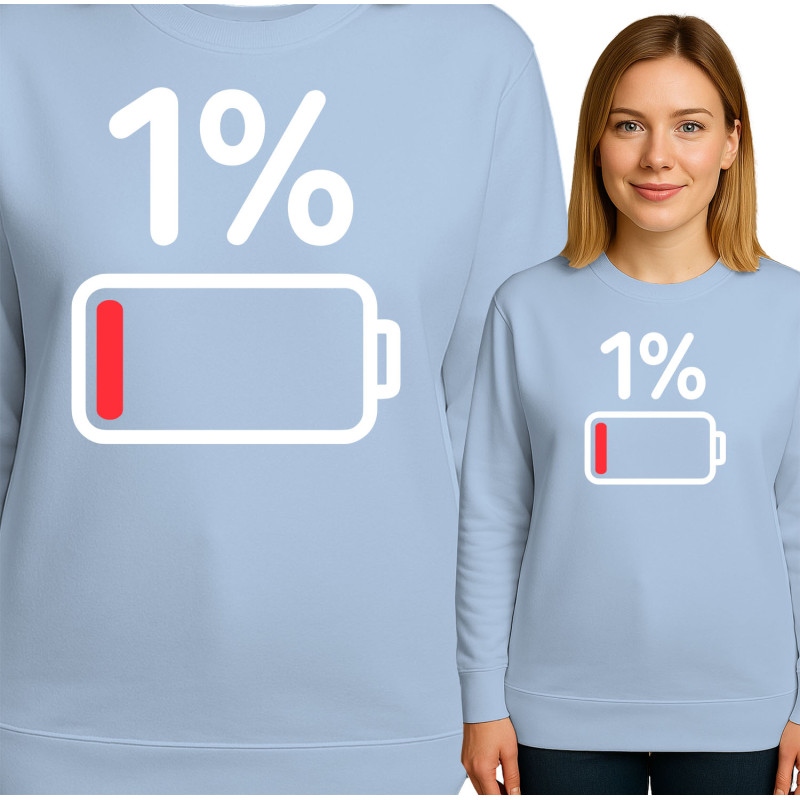 Bluza damska  '1% Baterii'