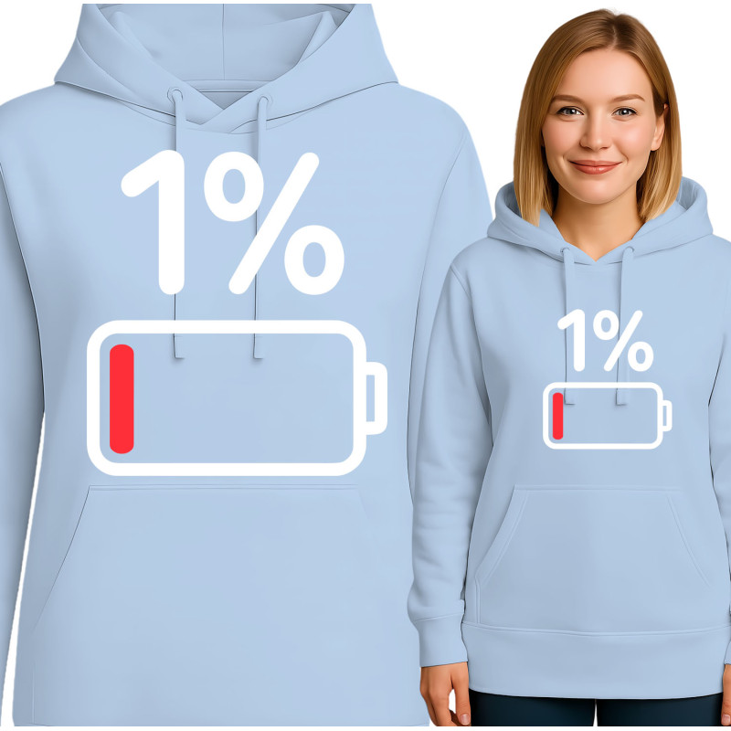 Bluza damska  '1% Baterii'