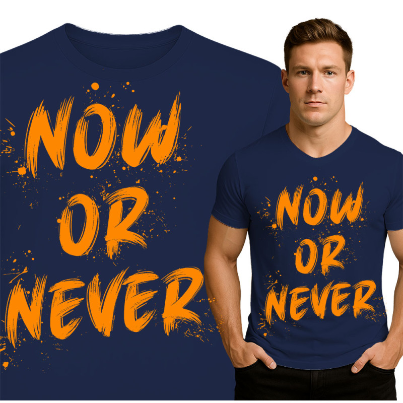 Now or Never Graphic Tee