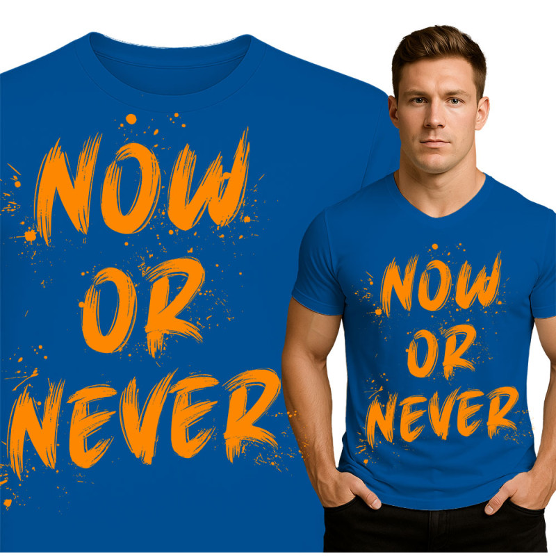 Now or Never Graphic Tee