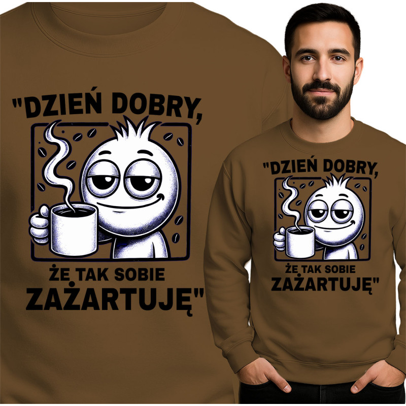 Grappige Koffietralala - 'Goedemorgen!'