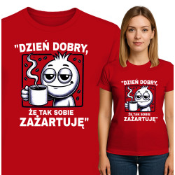 czerwony