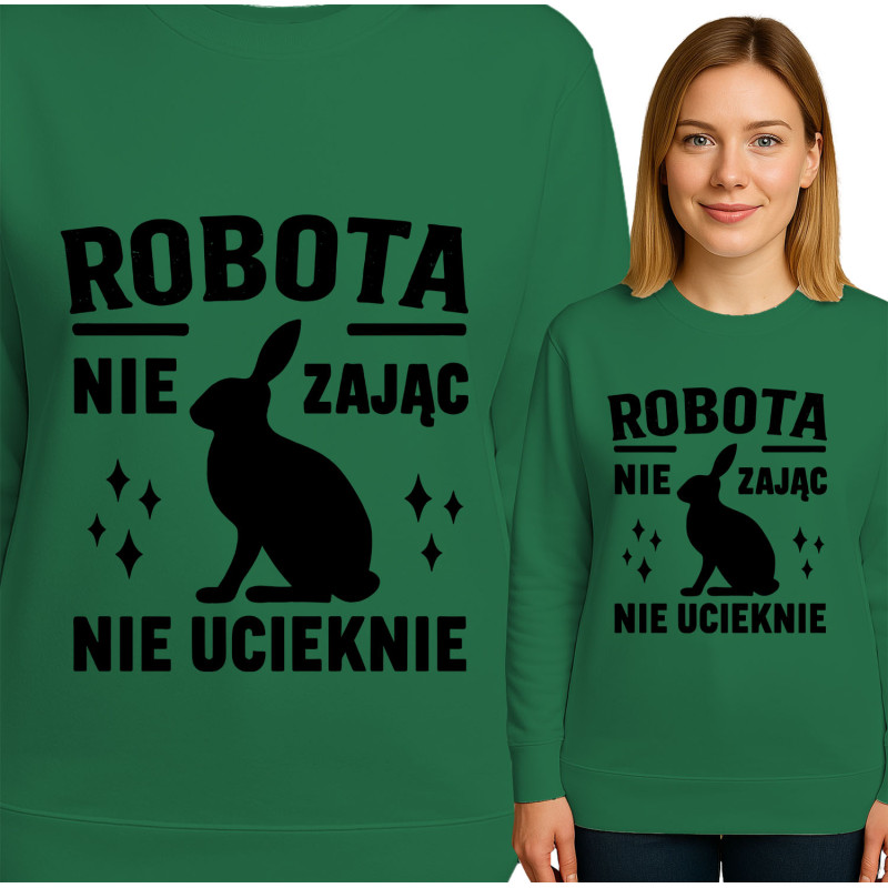 Grappige Konijn Quote Sweater