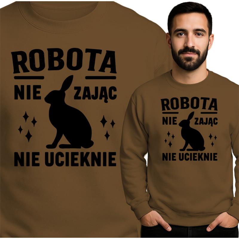 Bluza Mẹska 'ROBO TA NIE ZAJĄC NIE UCIEKNIE'