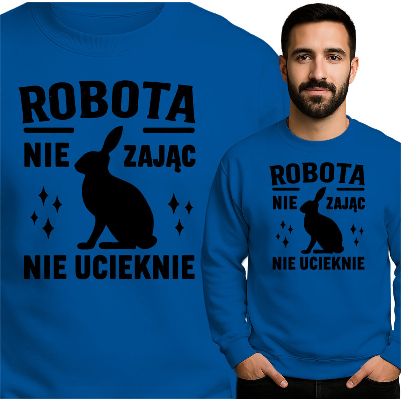 Bluza Mẹska 'ROBO TA NIE ZAJĄC NIE UCIEKNIE'