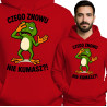czerwony