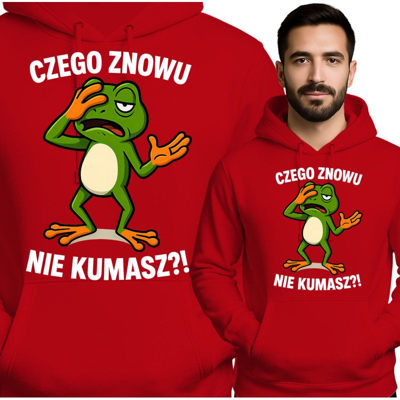 czerwony