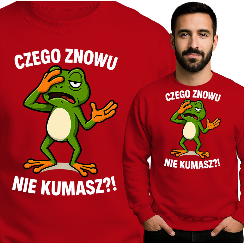 czerwony