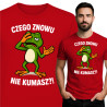 czerwony